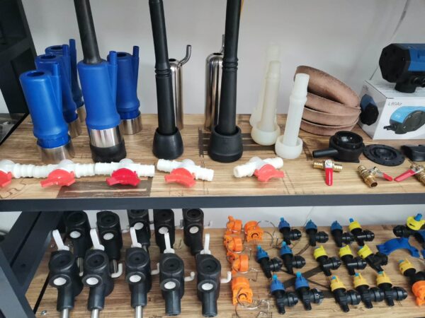 plastic anti-drip cow dairy farm cooling spray nozzle system