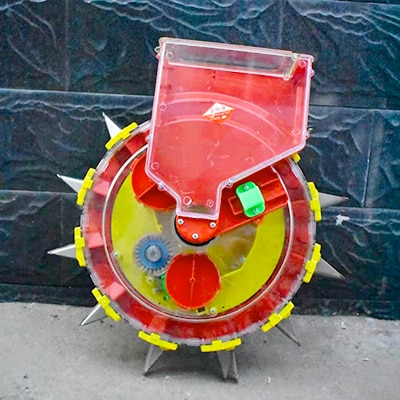 corn and beans manual seeder details