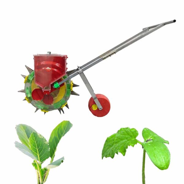 corn beans round drum vegetable seed hand held manual plant seeder