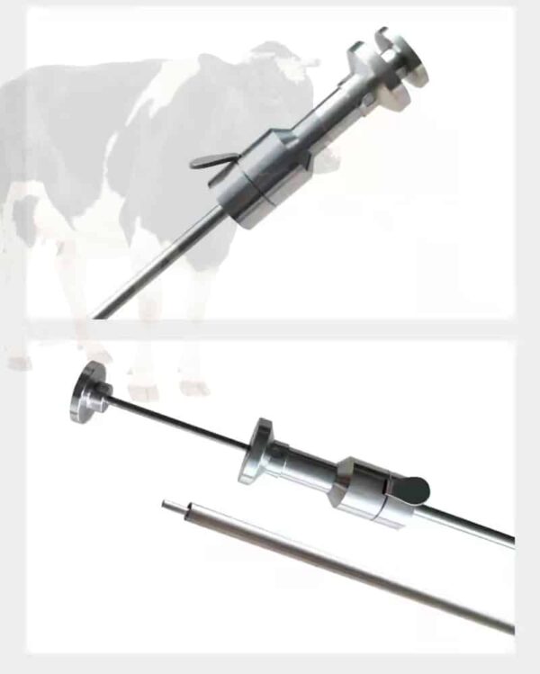 loading ai gun for cattle cow ai gun