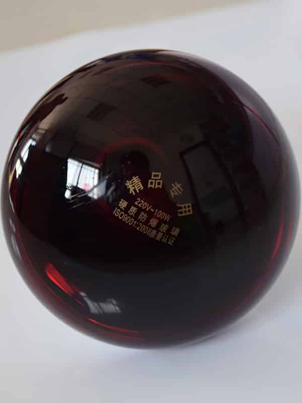 husbandry heating bulb