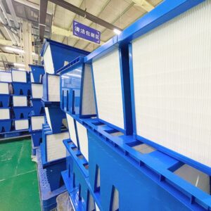 livestock use glass fiber material hog farm high-efficiency five V air filter element
