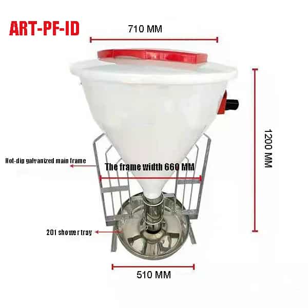 pig farm dry and wet feeder