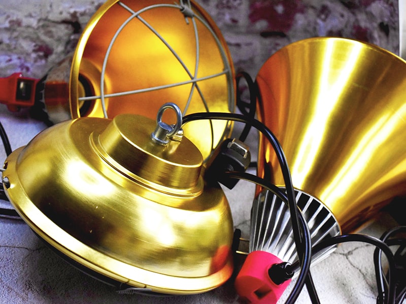 pig farm heating bulb shade